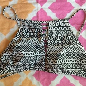 Halter bikini top